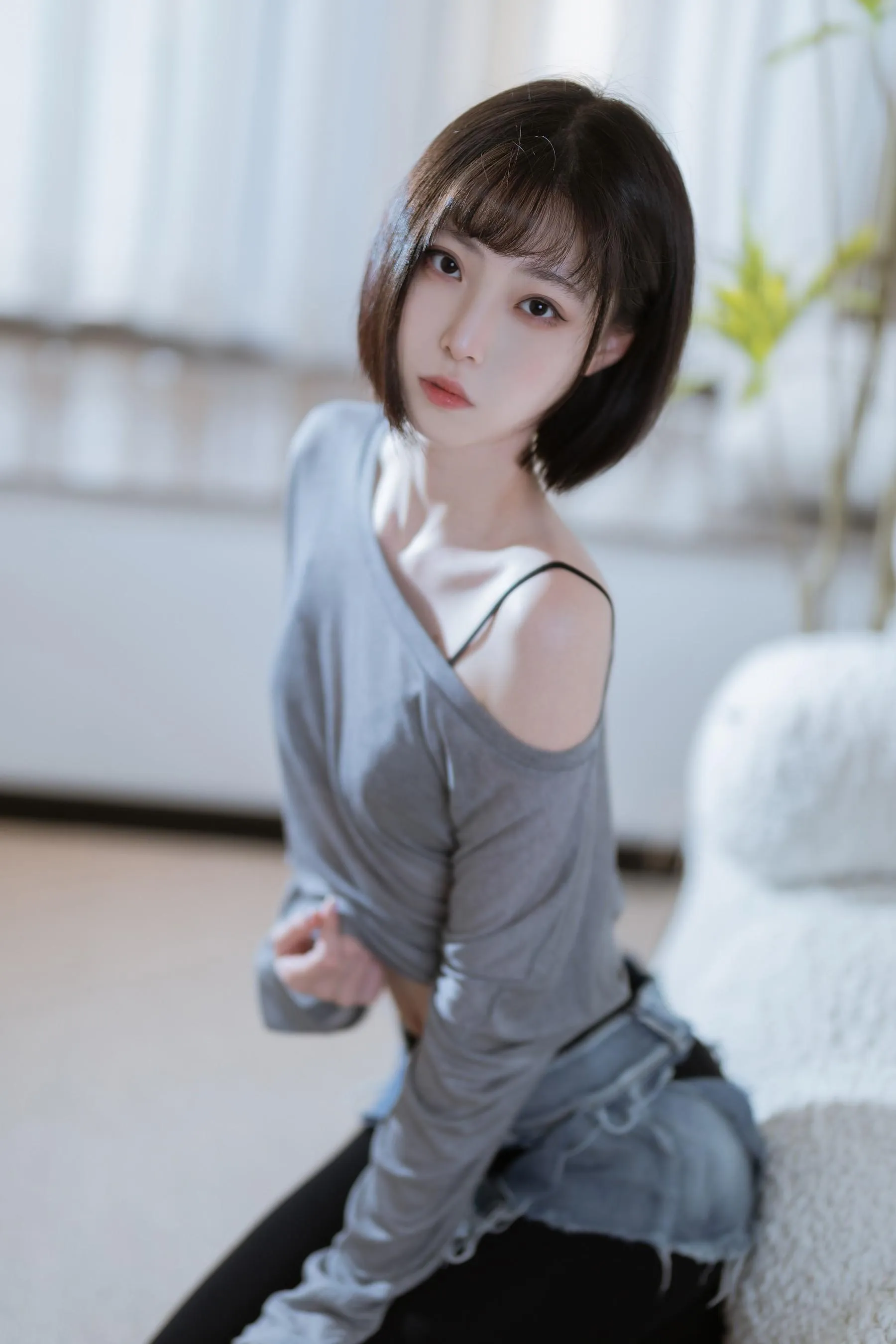许岚LAN – NO.27 半透毛衣 [41P]插图1
